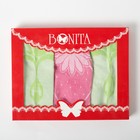 Подарочный набор салфеток Bonita Фруктовый коктейль, 32х32 3шт, 90г/м, хл100% - Фото 5