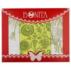 Подарочный набор вафельных полотенец Bonita Лепесток (45х71, 35х61 2шт) 120г/м хл100% - Фото 2