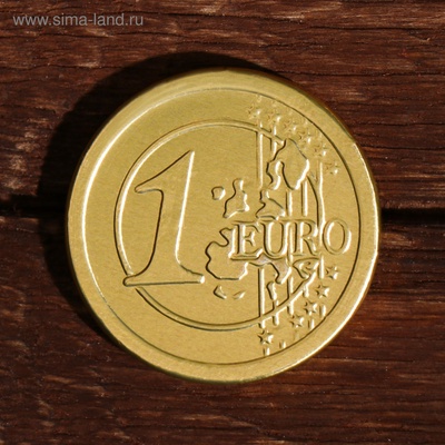 Монеты шоколадные «Евро», 6 г