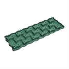Модульное покрытие, 59 × 19.5 см, пластик, 1 шт., зелёный - Фото 3