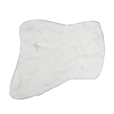 Модульное покрытие, 48×42 см, пластик, светлый мрамор, «Камень № 1», 1 шт.