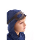 Костюм военного «Лётчик», комбинезон, ремень, шлем, очки, 5-7 лет, рост 122-134 см - Фото 3