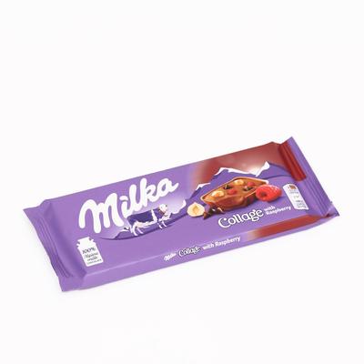 Шоколад Milka Collage Fruit, 93 г