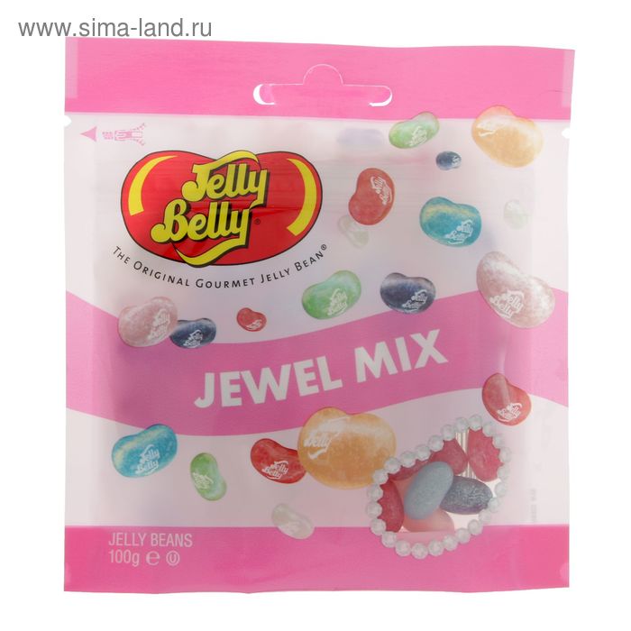 Драже Jelly Belly Jewel Mix, 100 г - Фото 1