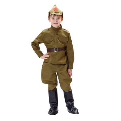 Костюм военного "Будёновец", 8-10 лет, рост 140-152 см