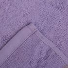 Полотенце Collorista Пасха и зайка с вышивкой, цвет фиолетовый, 40х70 см, 400 гр/м2 - Фото 3