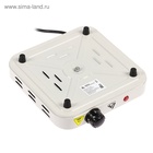 Плитка электрическая Luazon LHP-001, 1 конфорка, 1000 Вт, нагреватель спираль, белая - Фото 5