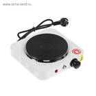 Плитка электрическая Luazon LHP-002, 1 конфорка, 1000 Вт, нагреватель диск, белая - Фото 3