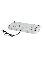 Плитка электрическая Luazon LHP-003, 2 конфорки, 2000 Вт, нагреватель спираль, белая - Фото 5