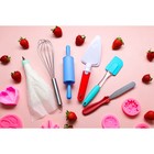 Кондитерская лопатка - палетка, прямая, 32 см, рабочая часть 20 см, цвет чёрный - Фото 6