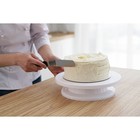 Кондитерская лопатка - палетка, изогнутая, 26.7 см, рабочая часть 14.5 см, чёрная - Фото 7