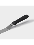 Кондитерская лопатка - палетка, изогнутая, 37 см, рабочая часть 25 см, чёрная - Фото 6