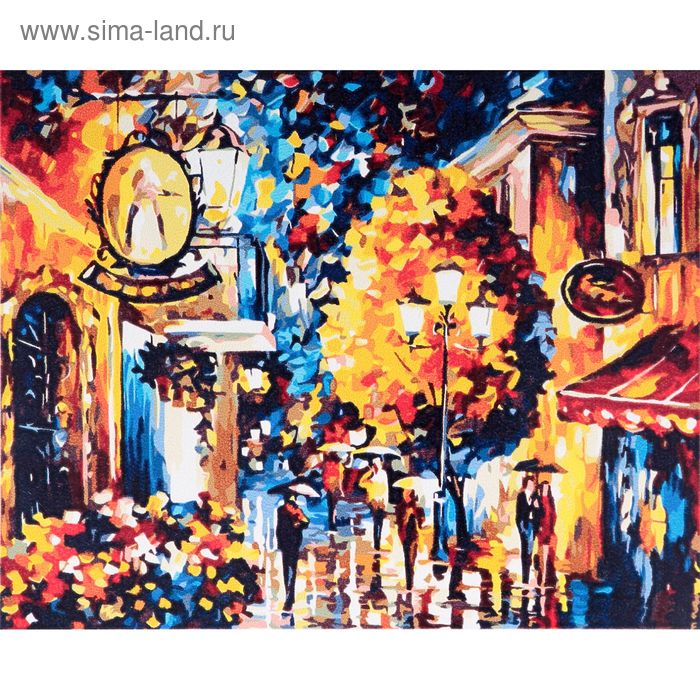 Картина по номерам «Осень в Париже» 40х50 см - Фото 1