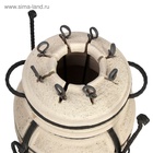 Тандыр «Сармат Донской», h=67 см, d=42 см, 56 кг, 8 шампуров, кочерга, совок - Фото 4