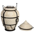 Тандыр «Сармат Атаман» h=107 см, d=61, 130 кг, 12 шампуров, кочерга, совок, керамика - Фото 2