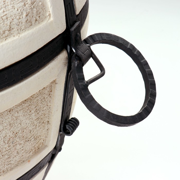 Тандыр "Сармат Атаман" h-107 см, d-61, 130 кг, 12 шампуров, кочерга, совок - фото 1905396758