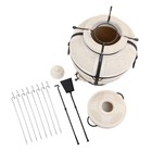 Тандыр «Сармат Атаман» h=107 см, d=61, 130 кг, 12 шампуров, кочерга, совок, керамика - Фото 3