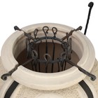 Тандыр «Сармат Атаман» h=107 см, d=61, 130 кг, 12 шампуров, кочерга, совок, керамика - Фото 4