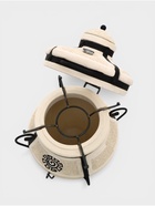 Тандыр «Сармат Аладдин» мини, h=91 см, d=62, 100 кг, 12 шампуров, кочерга, совок, керамика - Фото 4