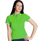 Рубашка женская, размер 42, цвет ярко-зелёный - фото 297861789