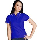 Рубашка женская, размер 52, цвет синий - фото 297861796