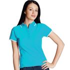 Рубашка женская, размер 46, цвет бирюзовый - фото 298636285