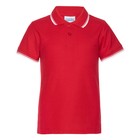 Рубашка детская, рост 116 см, цвет красный - Фото 1