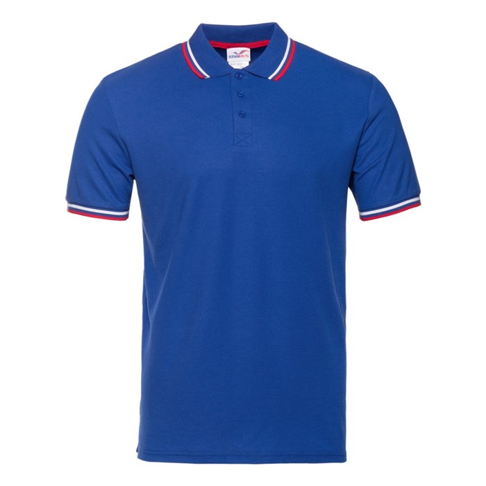 Рубашка мужская, размер 44, цвет синий - Фото 1