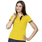 Рубашка женская, размер 52, цвет жёлтый/чёрный - фото 301604609