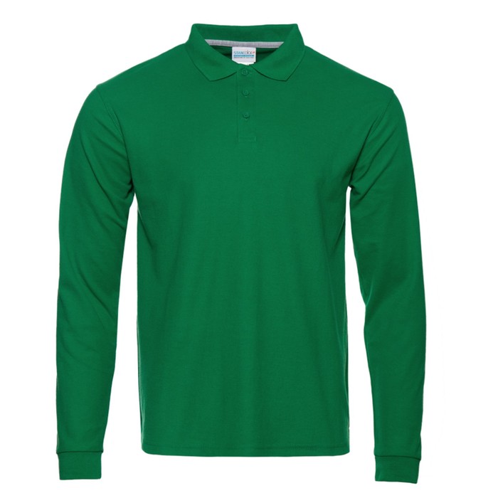 Рубашка мужская, размер 44, цвет зелёный - Фото 1