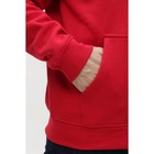 Толстовка мужская, размер 56, цвет красный - Фото 9