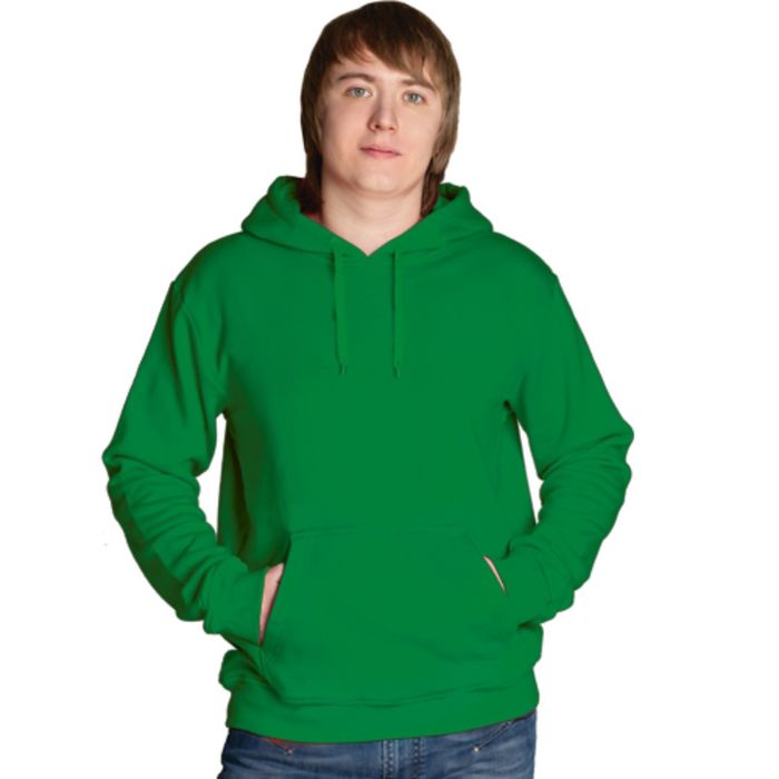 Толстовка мужская, размер 48, цвет зелёный