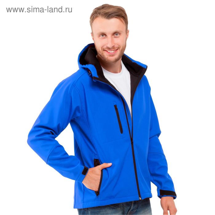 Куртка мужская StanThermoShell, размер 54, цвет синий 340 г/м - Фото 1