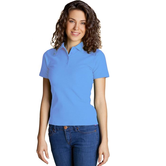 Рубашка женская, размер 46, цвет голубой