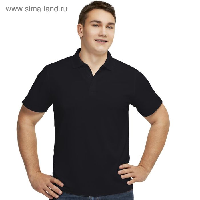 Рубашка мужская, размер 50, цвет чёрный - Фото 1