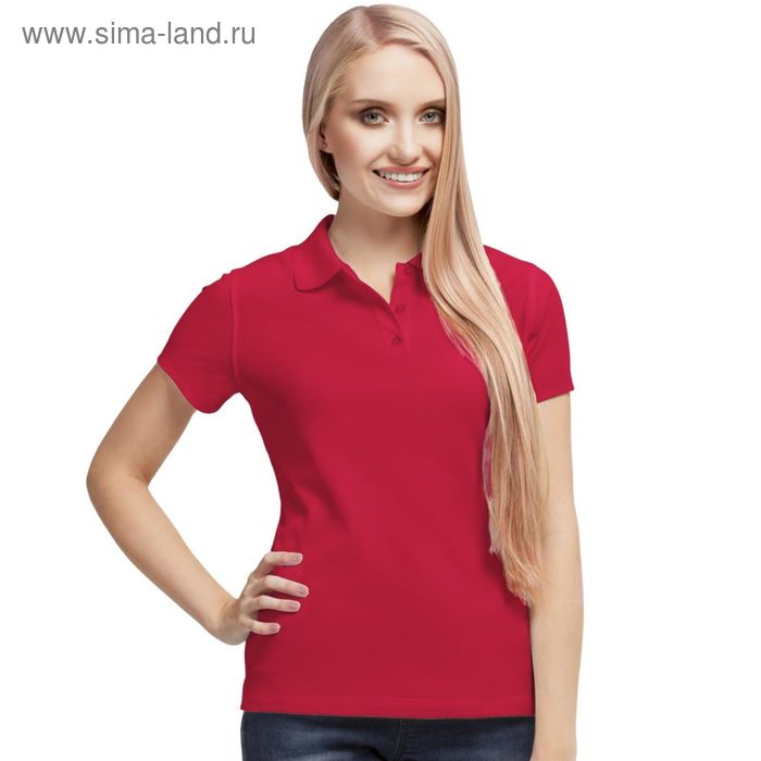 Рубашка женская, размер 50, цвет красный - Фото 1