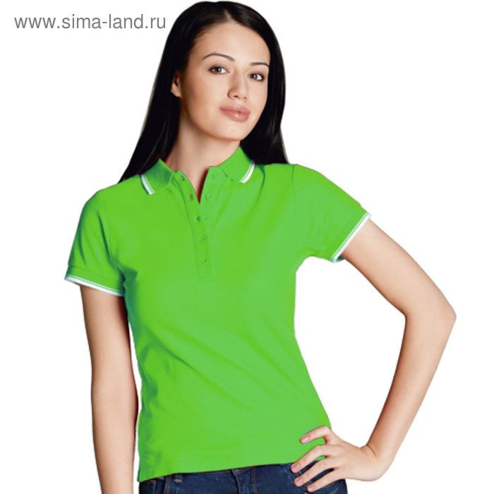 Рубашка женская, размер 50, цвет ярко-зелёный - Фото 1