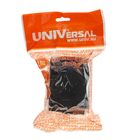 Розетка UNIVersal, настенная, 16 А, с з/к, IP 44,с заглушкой, каучук, черная - Фото 4