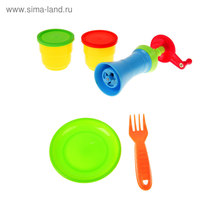 Набор формочек для лепки 5 предметов - Фото 1