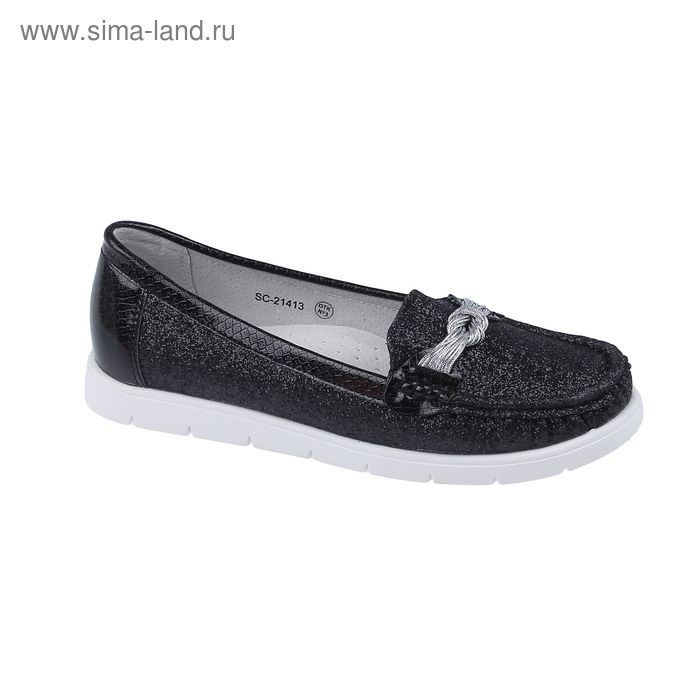 Туфли для девочки арт. 21413-SC (черный) (р. 35) - Фото 1