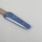 Пилка металлическая для ногтей, цвет синий - Фото 3