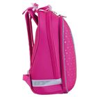 Рюкзак каркасный YES H-12 38 х 29 х 15 см, для девочки, Centre butterfly, розовый - Фото 4