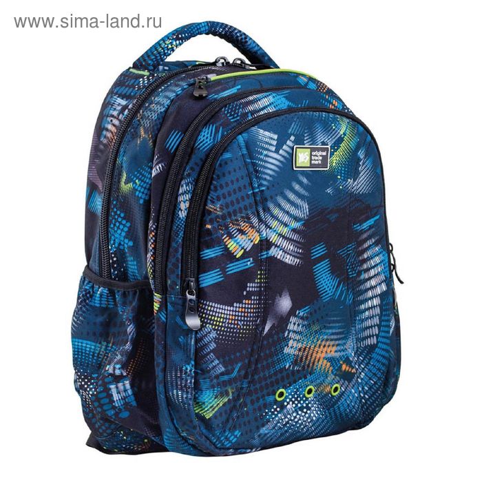 Рюкзак школьный Yes, T-31, 44 х 31 х 13.5 см, эргономичная спинка, Clark, синий - Фото 1