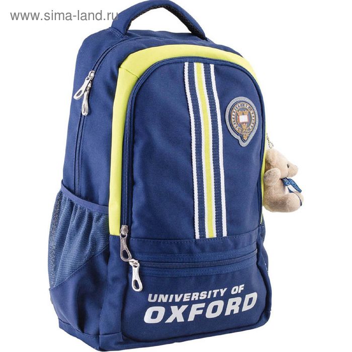 Рюкзак молодёжный Yes OX 315 45 х 29 х 15 см, эргономичная спинка, синий - Фото 1