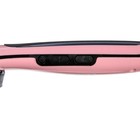 Расческа Luazon LR-01, электрическая, 35 Вт, дисплей, регулировка t, 220 В, розовая - фото 8312838