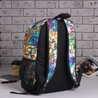 Рюкзак школьный, отдел на молнии, наружный карман, 2 боковых сетки, цвет разноцветный - Фото 2