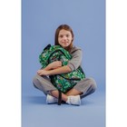 Рюкзак школьный, отдел на молнии, 2 наружных кармана, 2 боковых сетки, цвет зелёный - Фото 9