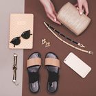 Браслет металл «Жгут» 4 нити, узел, цвет чёрный в золоте - Фото 2