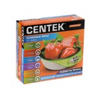 Весы кухонные Centek CT-2454, электронные, до 5 кг, подсветка LCD, бело-зелёные - Фото 6