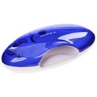 Аппарат для маникюра и педикюра Supra MPS-104, 4 насадки, бело-синий - Фото 2